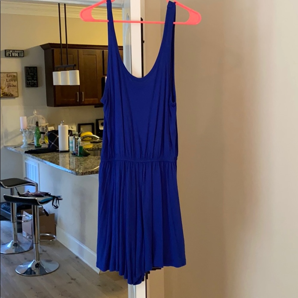 Blue romper